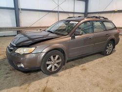 Salvage cars for sale from Copart Graham, WA: 2008 Subaru Outback 2.5I Limited