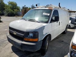 Salvage trucks for sale at Martinez, CA auction: 2012 Chevrolet Express G2500