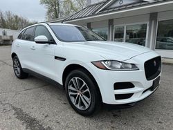 Salvage cars for sale at North Billerica, MA auction: 2018 Jaguar F-PACE Premium