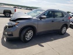 Salvage cars for sale at Grand Prairie, TX auction: 2017 Nissan Rogue S