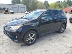 Salvage cars for sale at Mendon, MA auction: 2017 Toyota Rav4 XLE