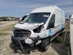 Salvage trucks for sale at Cicero, IN auction: 2020 Ford Transit T-250