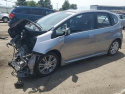 Salvage cars for sale at Moraine, OH auction: 2009 Honda FIT Sport