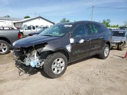 Salvage cars for sale at Pekin, IL auction: 2017 Chevrolet Traverse LS