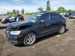 Salvage cars for sale at Montreal Est, QC auction: 2018 Audi Q3 Technik