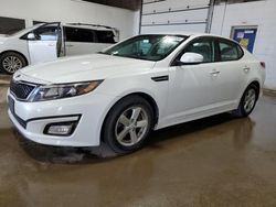 KIA Optima lx salvage cars for sale: 2015 KIA Optima LX