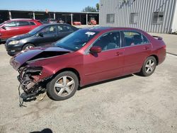 Salvage cars for sale at Fresno, CA auction: 2004 Honda Accord EX