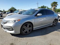 Honda Accord Sport Vehiculos salvage en venta: 2016 Honda Accord Sport