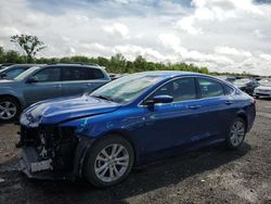 Salvage cars for sale at Des Moines, IA auction: 2015 Chrysler 200 Limited