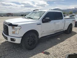 Salvage cars for sale at Magna, UT auction: 2016 Ford F150 Supercrew