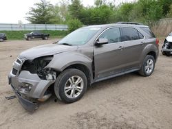 Salvage cars for sale from Copart Davison, MI: 2012 Chevrolet Equinox LT