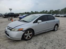 Salvage cars for sale at Houston, TX auction: 2007 Honda Civic EX