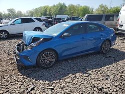 Salvage cars for sale at Chalfont, PA auction: 2022 KIA Forte GT