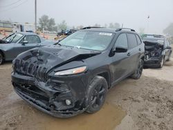 Salvage cars for sale from Copart Pekin, IL: 2016 Jeep Cherokee Latitude