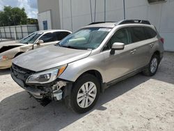 Salvage cars for sale at Apopka, FL auction: 2015 Subaru Outback 2.5I Premium