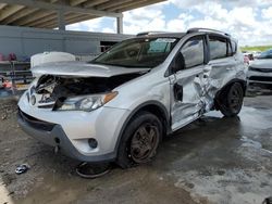 Salvage cars for sale from Copart West Palm Beach, FL: 2013 Toyota Rav4 LE