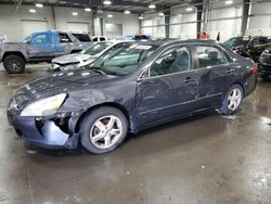 Salvage cars for sale at Ham Lake, MN auction: 2005 Honda Accord EX