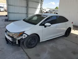 Salvage cars for sale from Copart Albuquerque, NM: 2020 Toyota Corolla LE