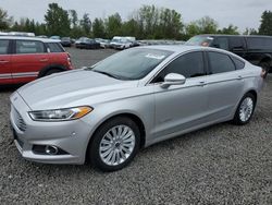Salvage cars for sale from Copart Portland, OR: 2013 Ford Fusion SE Hybrid