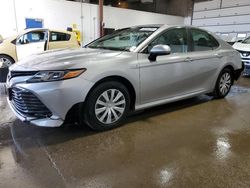 Salvage cars for sale at auction: 2018 Toyota Camry LE