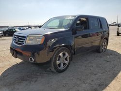 Salvage cars for sale from Copart Haslet, TX: 2015 Honda Pilot EXL