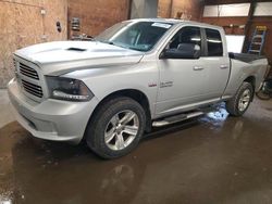Salvage cars for sale from Copart Ebensburg, PA: 2015 Dodge RAM 1500 Sport