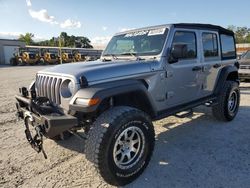 Jeep Wrangler salvage cars for sale: 2021 Jeep Wrangler Unlimited Sport