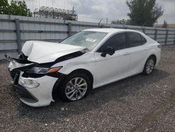 Vehiculos salvage en venta de Copart Miami, FL: 2024 Toyota Camry LE