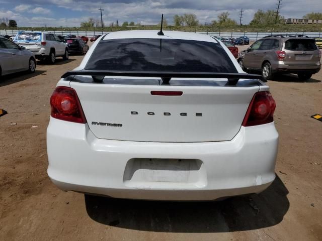 2012 Dodge Avenger SE