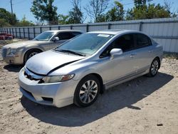 Salvage cars for sale at Riverview, FL auction: 2011 Honda Civic EXL