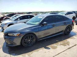 Salvage cars for sale at Grand Prairie, TX auction: 2024 Honda Civic Sport