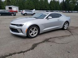 Salvage cars for sale from Copart Arlington, WA: 2017 Chevrolet Camaro LT