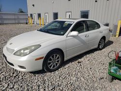 Salvage cars for sale from Copart Appleton, WI: 2003 Lexus ES 300