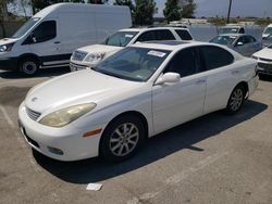 Salvage cars for sale from Copart Rancho Cucamonga, CA: 2004 Lexus ES 330