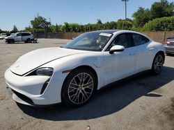 Salvage cars for sale at San Martin, CA auction: 2024 Porsche Taycan