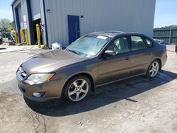 Salvage cars for sale at Duryea, PA auction: 2008 Subaru Legacy 2.5I Limited