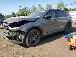Salvage cars for sale at New Britain, CT auction: 2023 Acura MDX A-Spec
