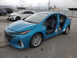 Salvage cars for sale from Copart Sun Valley, CA: 2017 Toyota Prius Prime
