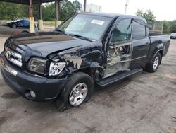 Salvage cars for sale at Gaston, SC auction: 2005 Toyota Tundra Double Cab SR5