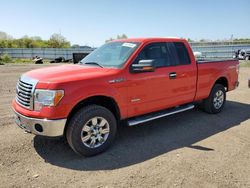Salvage cars for sale from Copart Columbia Station, OH: 2011 Ford F150 Super Cab