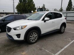 Salvage cars for sale from Copart Rancho Cucamonga, CA: 2016 Mazda CX-5 Touring