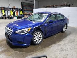 Salvage cars for sale at Candia, NH auction: 2016 Subaru Legacy 2.5I Premium