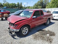 Salvage cars for sale from Copart Riverview, FL: 2004 Toyota Tacoma Xtracab