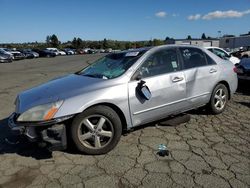 Salvage cars for sale at auction: 2005 Honda Accord EX