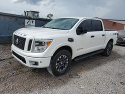Salvage cars for sale from Copart Hueytown, AL: 2017 Nissan Titan SV