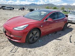 Salvage cars for sale at Magna, UT auction: 2018 Tesla Model 3