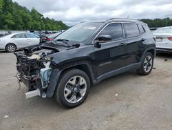 Jeep salvage cars for sale: 2018 Jeep Compass Limited