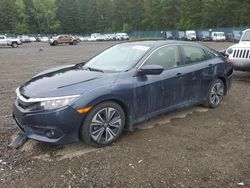 Salvage cars for sale at Graham, WA auction: 2018 Honda Civic EXL