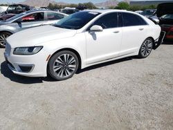 Salvage cars for sale at Las Vegas, NV auction: 2017 Lincoln MKZ Hybrid Reserve