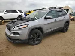 Salvage cars for sale at Brighton, CO auction: 2018 Jeep Cherokee Latitude
